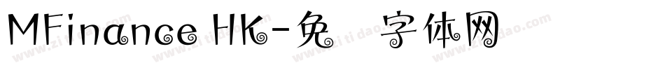 MFinance HK字体转换